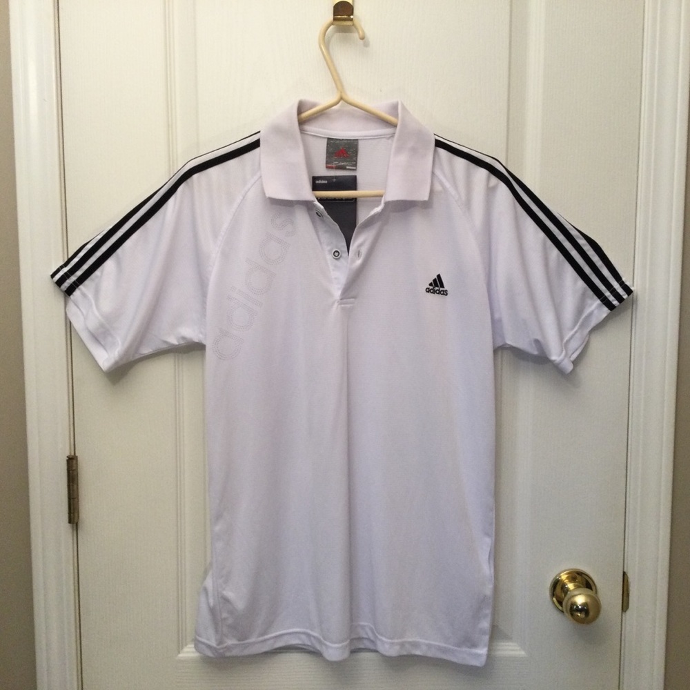 Adidas Men’s M Polo Golf White Top